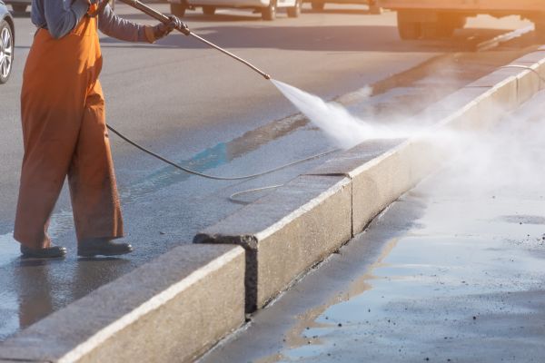 Commercial Concrete Cleaning in Panama City Beach