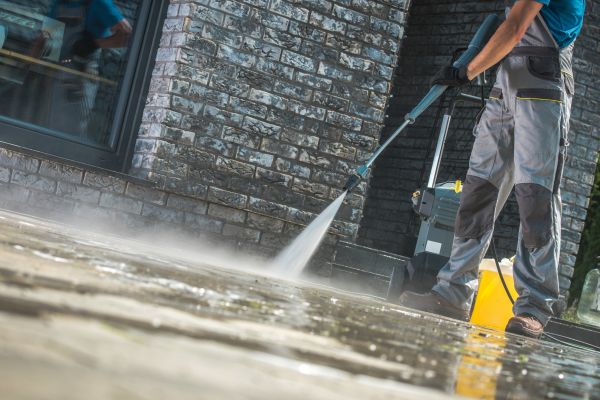 Storefront Pressure Washing in Panama City Beach
